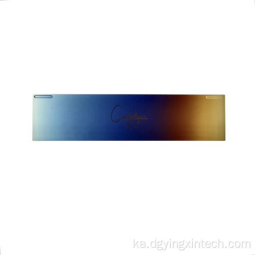კლავიშის საქმე 65 Platgradient FilterLizer ალუმინის შენადნობი